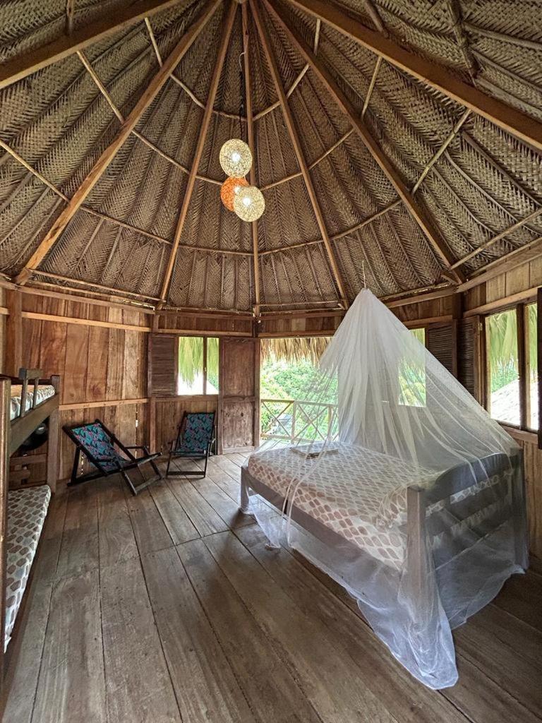 Ecocabanas Diosa Jaguar Tayrona La Esmeralda (Magdalena) Exterior foto